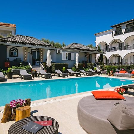 Villa Corali Apartments Sea Breath & Pool Amoudi Luaran gambar