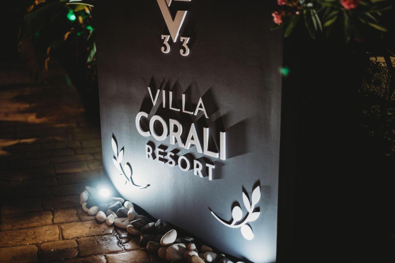 Villa Corali Apartments Sea Breath & Pool Amoudi Luaran gambar
