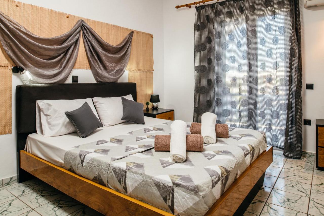 Villa Corali Apartments Sea Breath & Pool Amoudi Luaran gambar