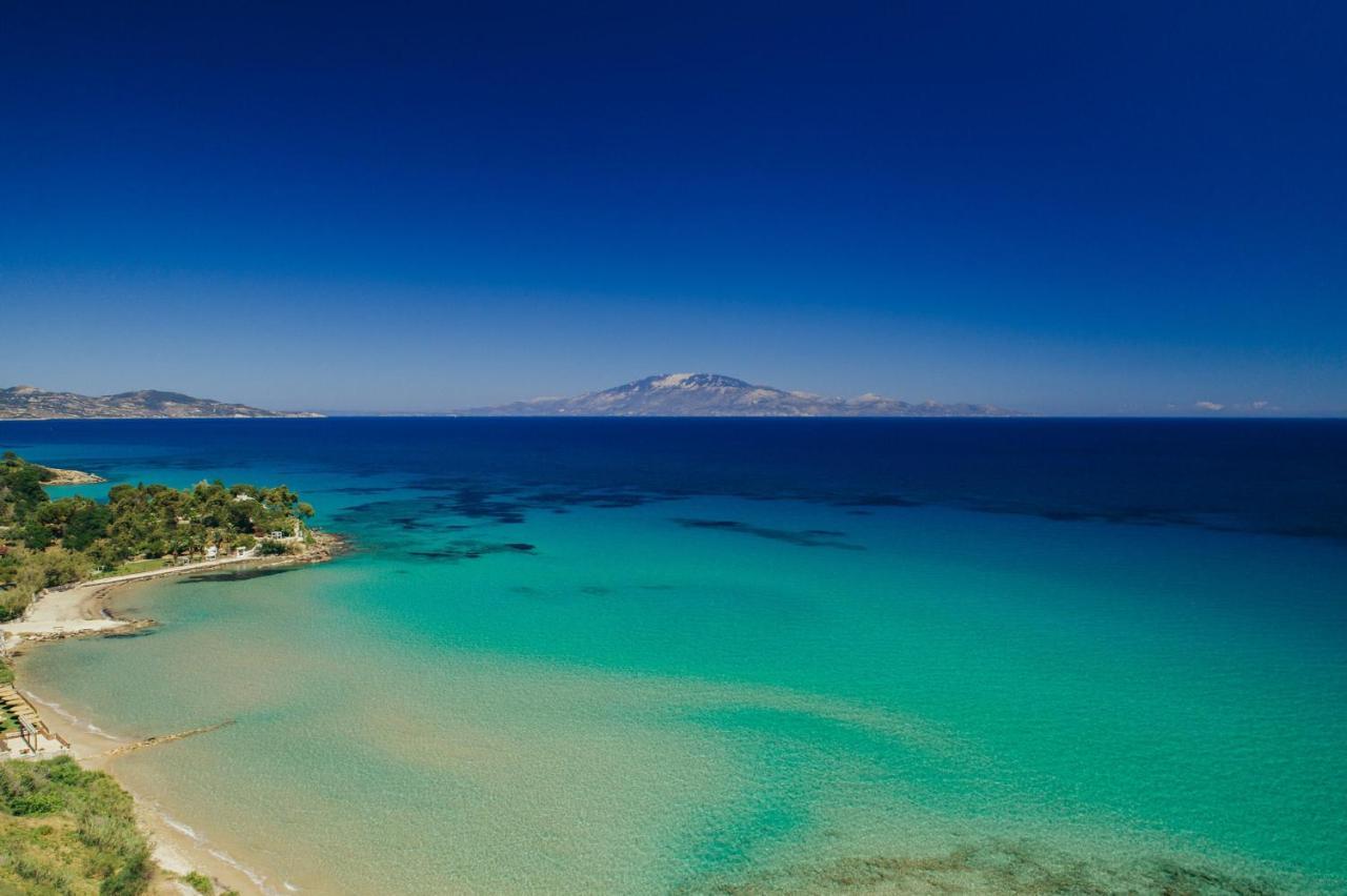 Villa Corali Apartments Sea Breath & Pool Amoudi Luaran gambar