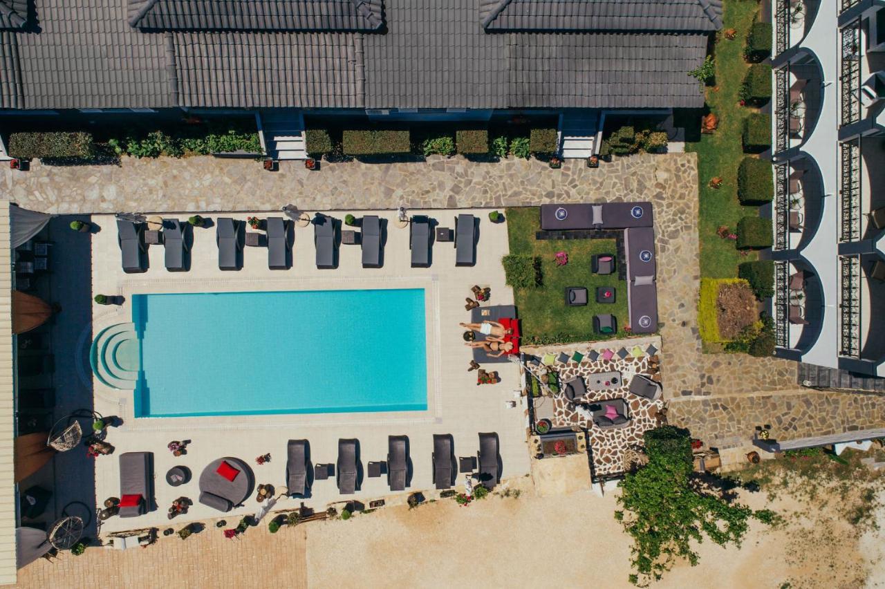 Villa Corali Apartments Sea Breath & Pool Amoudi Luaran gambar