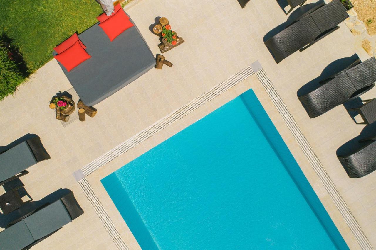 Villa Corali Apartments Sea Breath & Pool Amoudi Luaran gambar